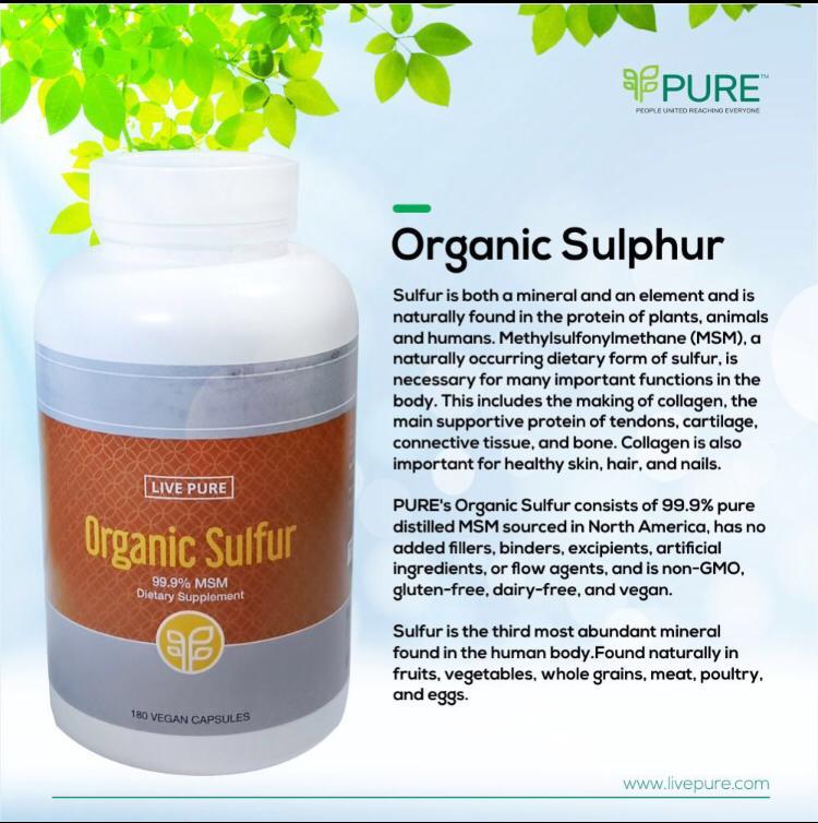 organic sulfur